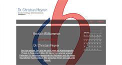Desktop Screenshot of herz-doktor.de